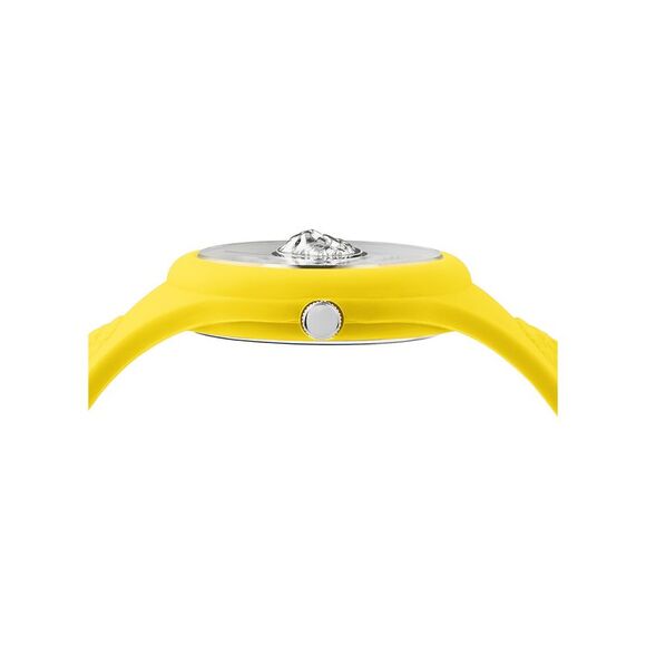 Versus Versace  Fire Island Silicone Watch Yellow Womens - Picture 2 of 5